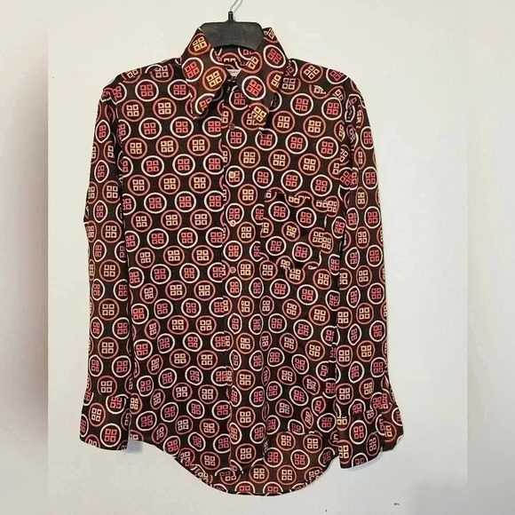 K Mart Vintage 70's Permanent Press Button Down EUC - Picture 1 of 9